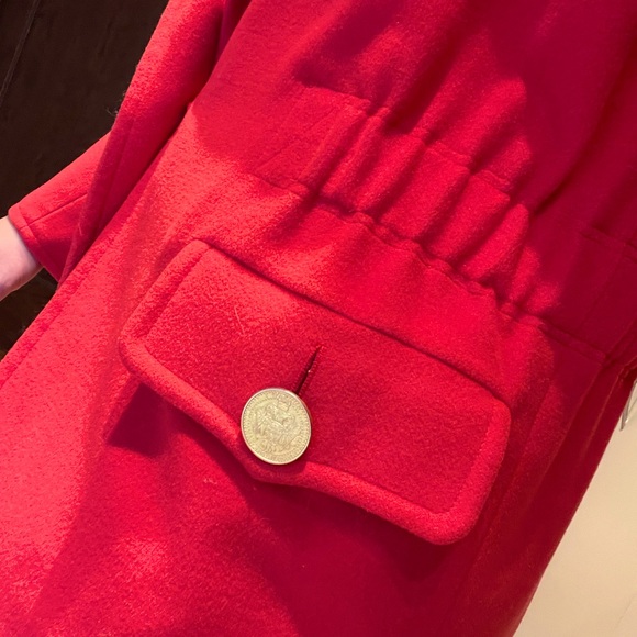 Yves Saint Laurent coral wool blazer - Picture 3 of 10